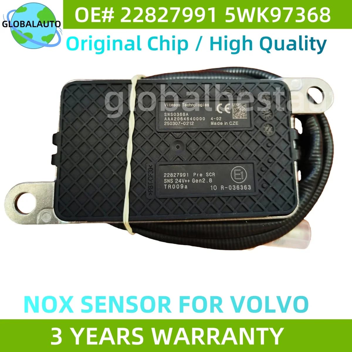 22827991 5WK97368 SNS0368A Sensore di Ossigeno e Azoto di Alta Qualità Nuovo Sensore Nox per VOLVO FH FM FL Renault Truck