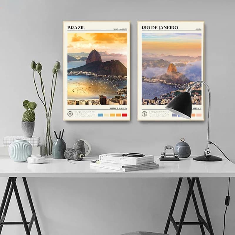 Bolivia Venezuela Patagonia South America Travel Scenery Poster Canvas Painting Photography Wall Art Picture Office Home Deco