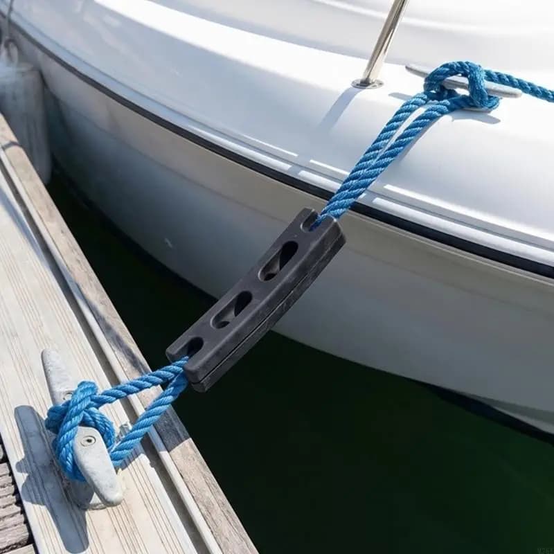 M76E Marine Grade Rope Protectors With Multiple Mounting Holes For Various Cable Sizes
