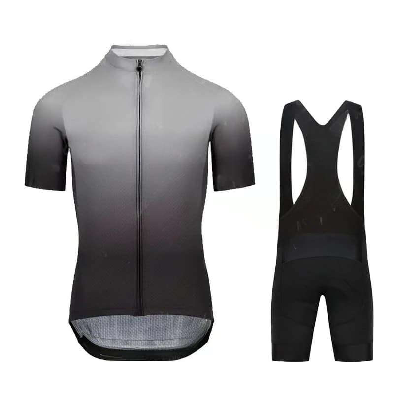 Nuova estate 2023 maglia da ciclismo Set estate uomo abbigliamento da bicicletta camicie da bici da strada tuta da bicicletta pantaloncini con bretelle