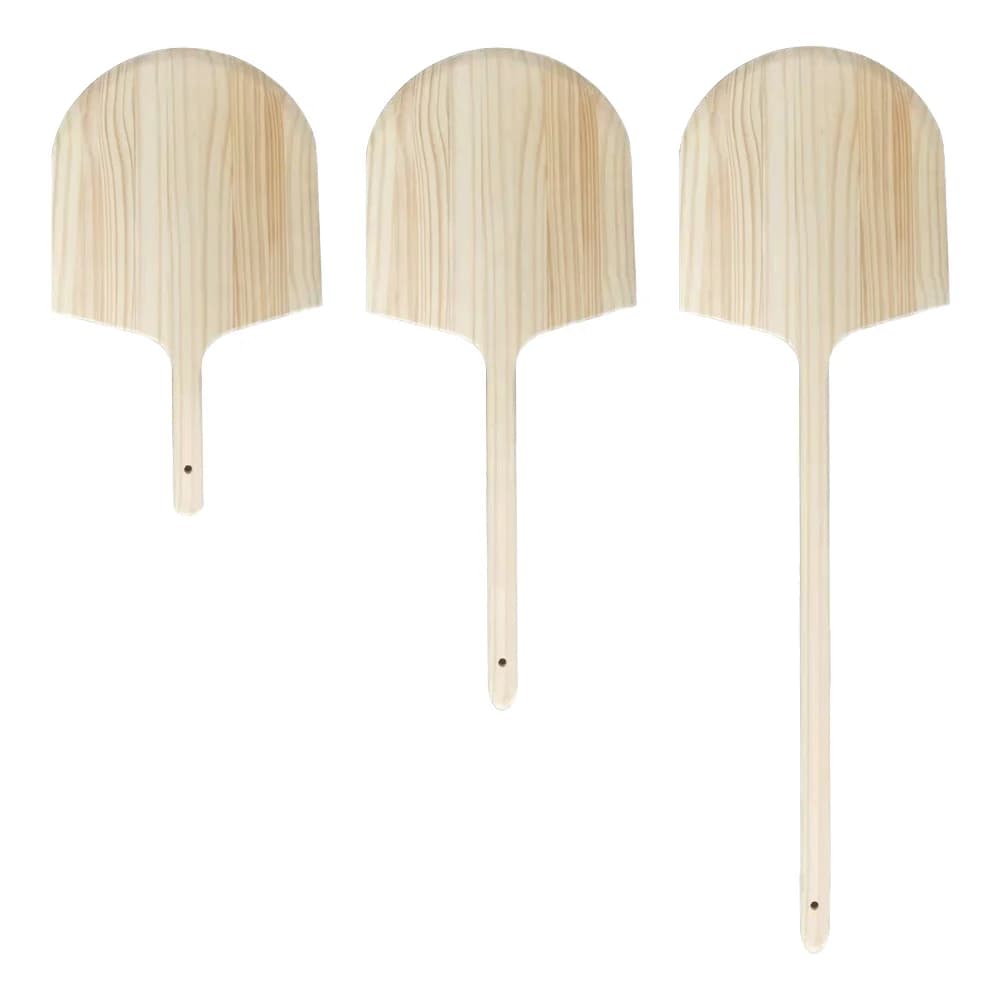 Pala per pizza in legno da 30 pollici personalizzata per uso ristorante, dotata di un lungo manico in legno