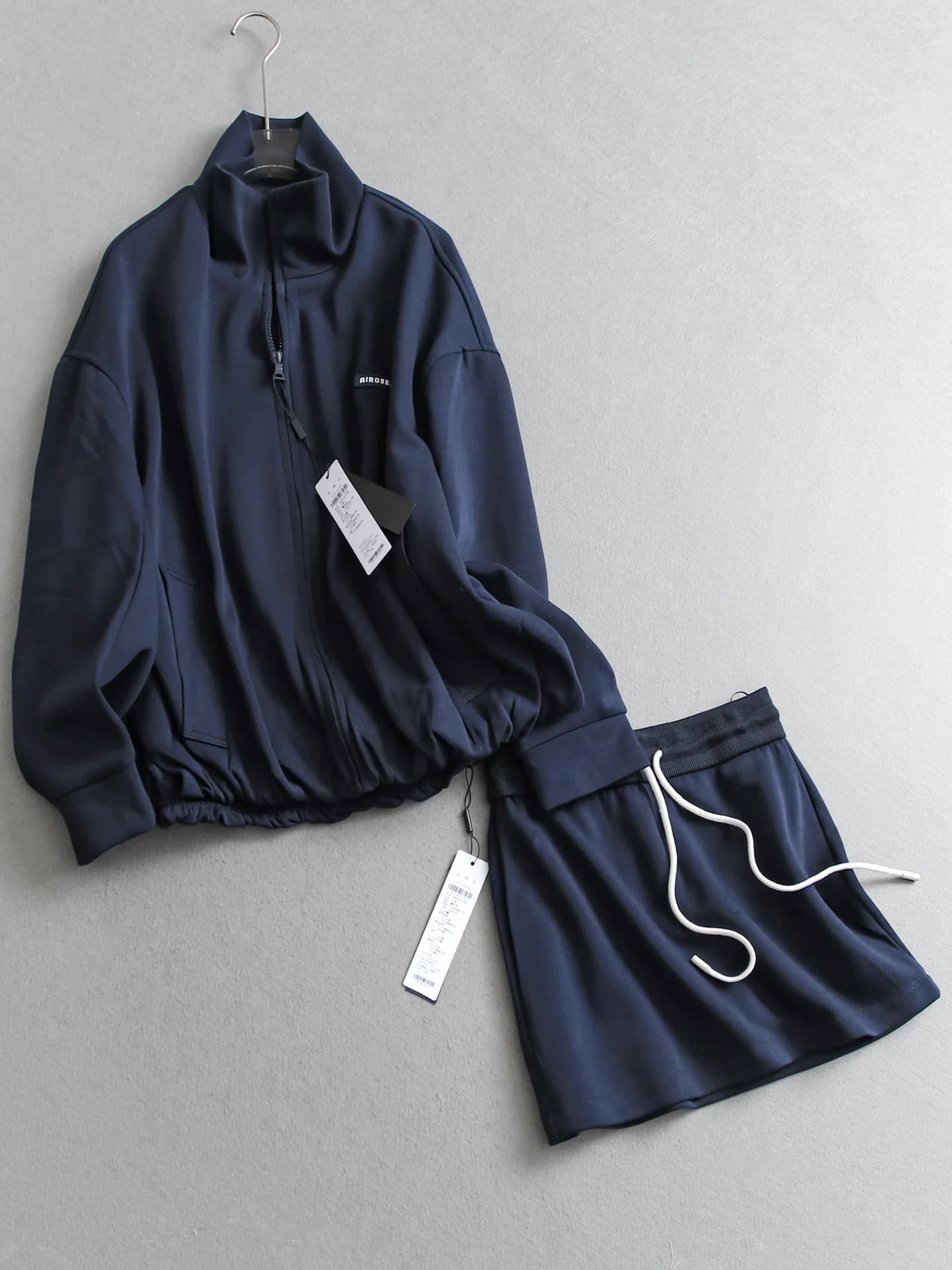 Loose Fit Long Sleeve Hoodie Women's Fashion Set with High Waist Skirt Letter Pattern Autumn Spring Seasonal Casual Wear