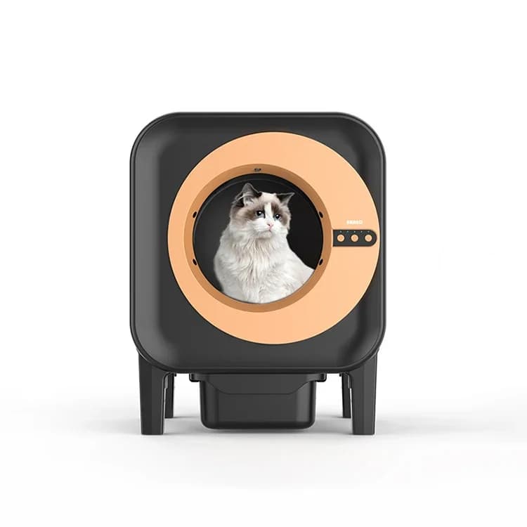 Lettiera per gatti automatica autopulente intelligente extra large con telecomando app a basso rumore
