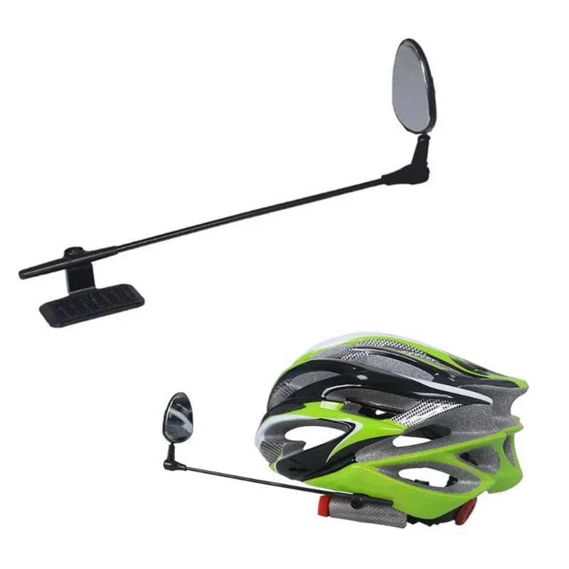 Specchietto per Casco da Bicicletta 360 ° Specchietto retrovisore leggero e regolabile per ciclismo e motociclismo