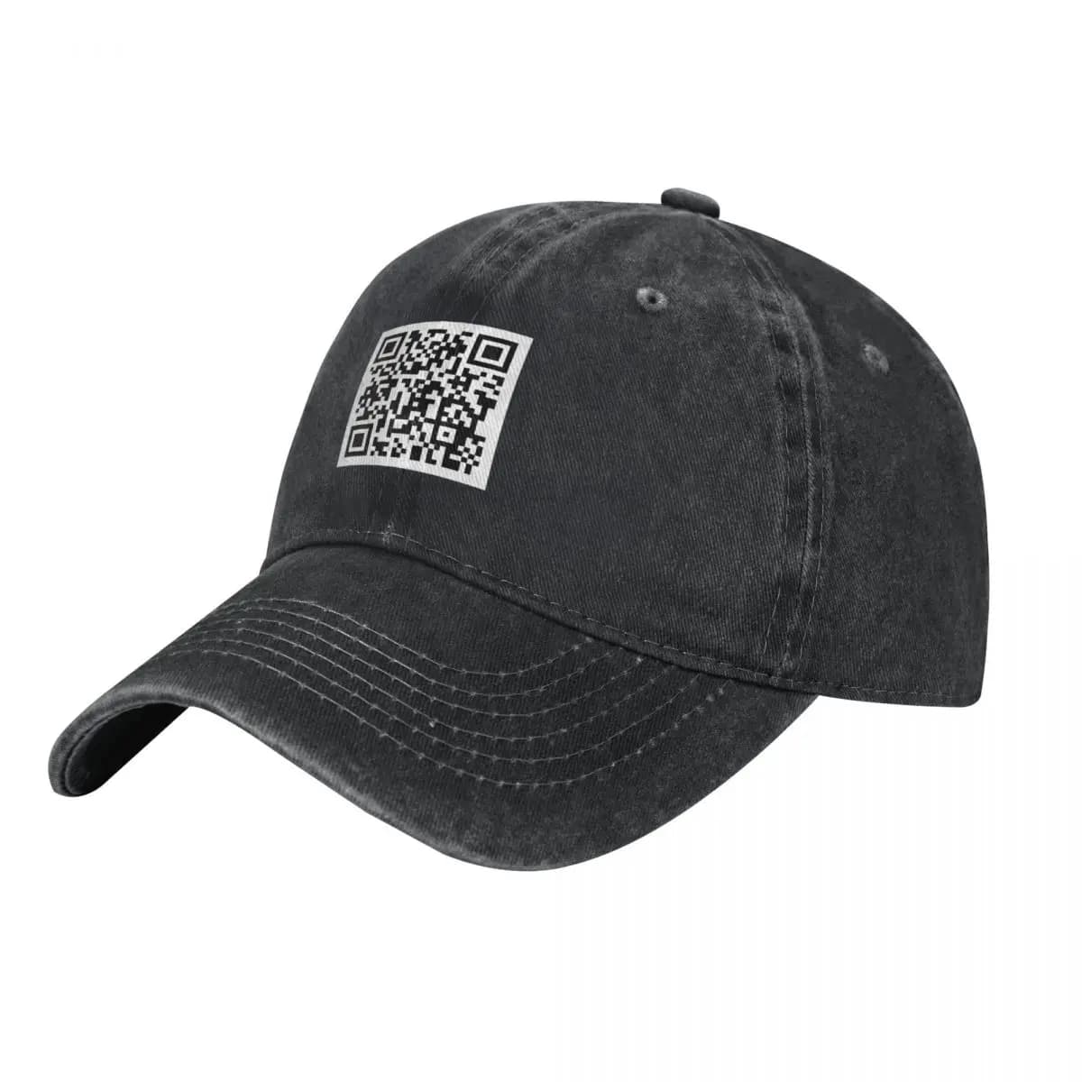 Fire Water Burn- Bloodhound Gang QR Code Baseball Cap black foam party Hat Luxury Hat New In Hat For Women Men's