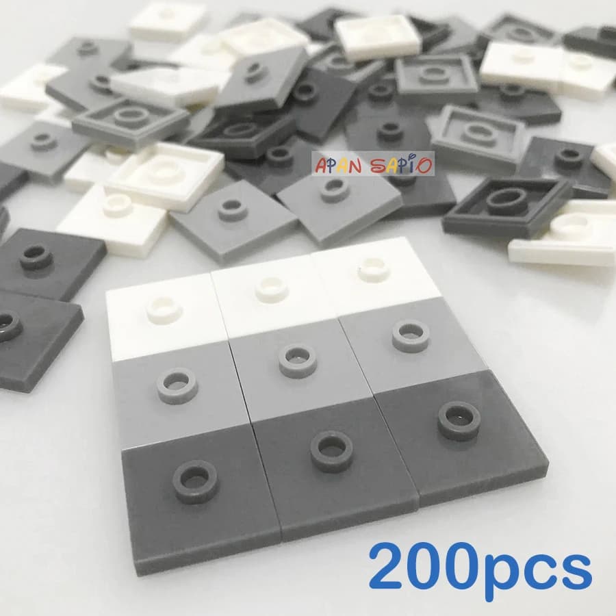 200 pz FAI DA TE Building Blocks Sedile Convesso Mattoni 2x2 Punti Educativi di Plastica Compatibile Marche Regali Per Bambini Giocattoli per I Bambini 87580