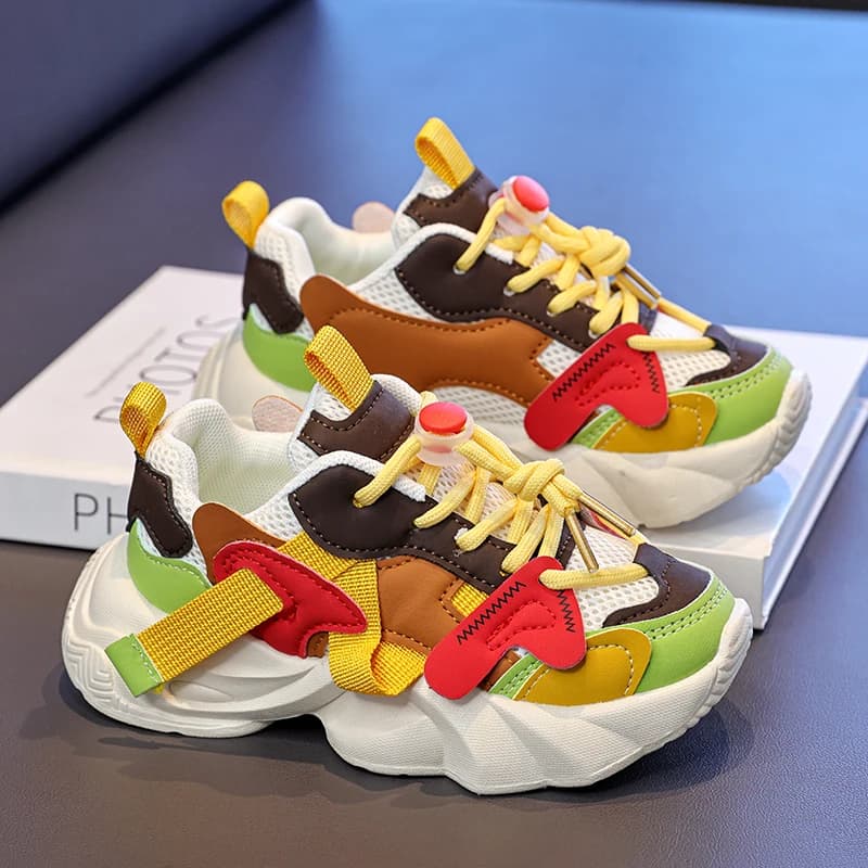 Scarpe Casual per Bambini Sneakers Sportive per Ragazzi e Ragazze Unisex Moda Classica Primavera Autunno Scuola 26-36 Traspiranti