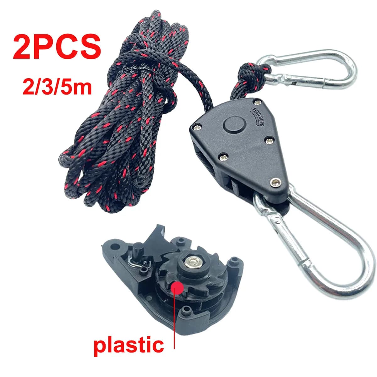 4mm Camping Tent Tie Paddings Corda Tent Push Button Fixing Hooks Clamp Tent Corda Hook Hook Clamp Buckle Corda Lock Tool