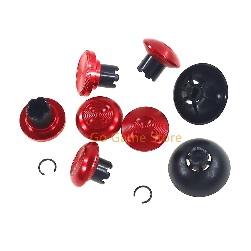 Set di 10 in 1 Joystick Analogici in Metallo con Cappucci per PS4, Switch Pro, XBOXONE, PS5 Edge - Kit di Sostituzione per Controller