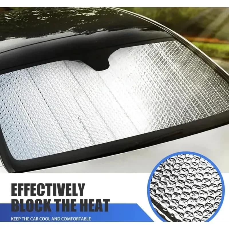 Car front and rear sun visors Car windshield Summer sun protection Heat Insulation Window sunshade Car interior sun visor