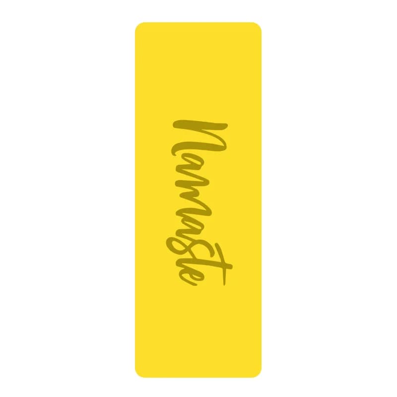 Namaste PU Natural Rubber Yoga Mat Non Slip Thickened Home Use Wholesale Customization Exercise Mat Gym Mat Gymnastics Mat
