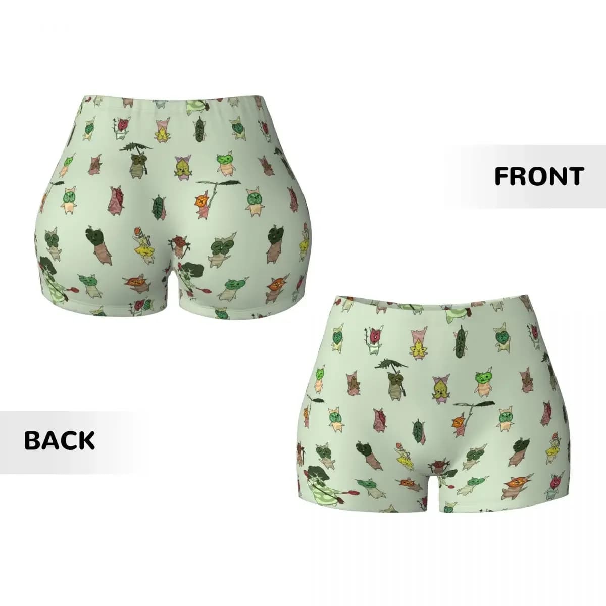 Custom Korok 1 Women Gym Workout Running Shorts Athletic Volleyball Biker Yoga Shorts