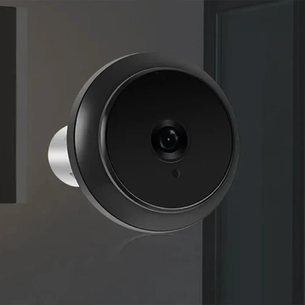 Spioncino Digitale Elettronico con Visione Notturna, Schermo LCD da 3,97 Pollici, Videocamera 1080P per Porta di Sicurezza