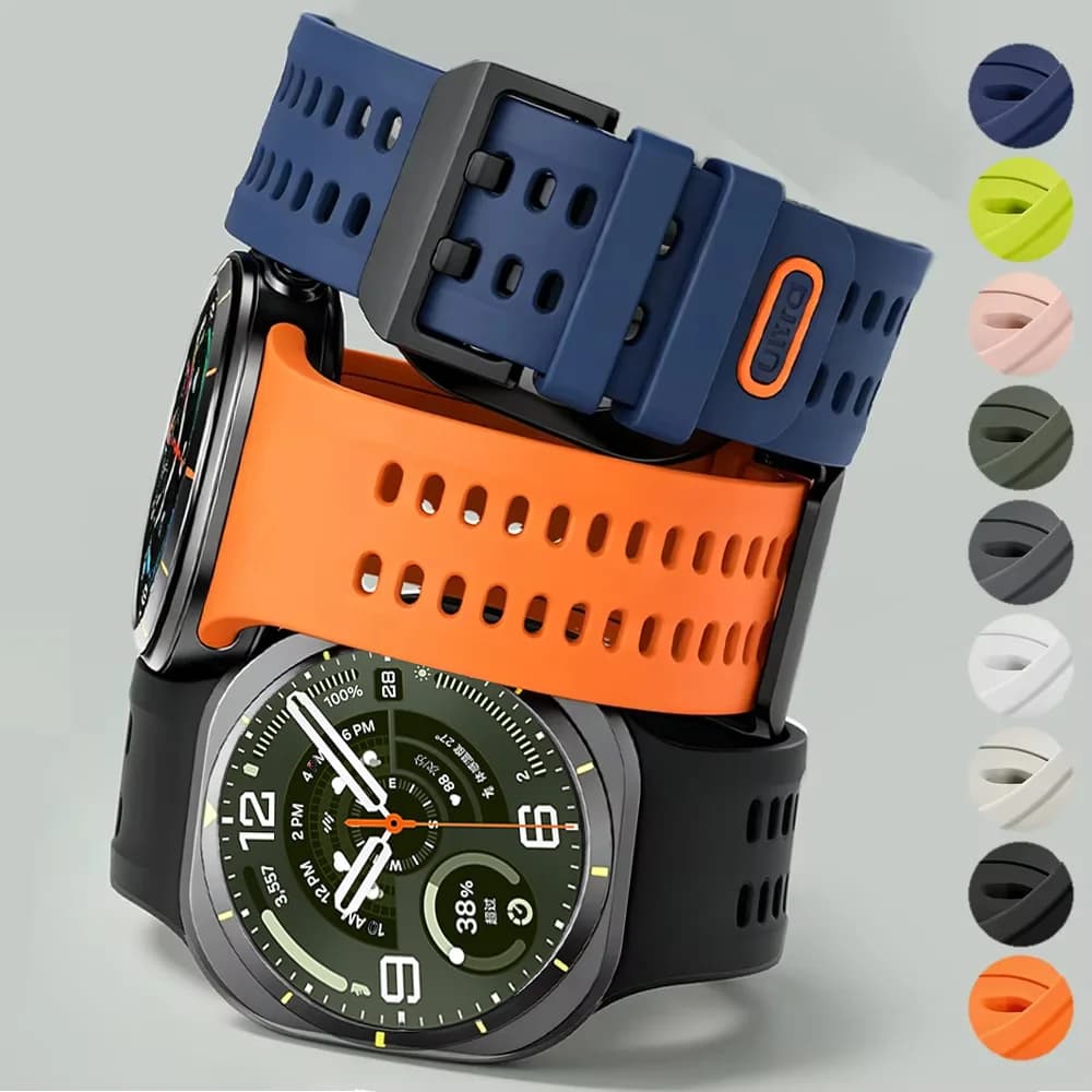 Silicone Strap For Samsung Galaxy Watch Ultra 2 Strap 47mm Sport ocean Replacement Bracelet correa Galaxy Watch Ultra 2026 2025