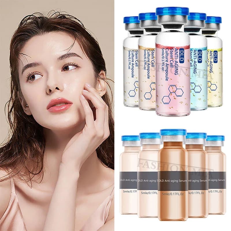 5ml Hyaluronic Acid Niacinamide Siero Viso BB Cream Glow Ampoule DNA Salmon Hydrating Skin Rejuvenation Beauty