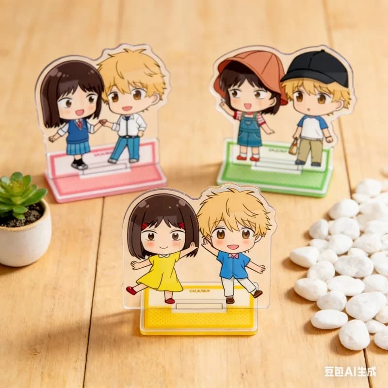 Anime Skip and Loafer Acrylic Stand Q-version Mitsumi Sousuke Cosplay Prop Decor Collecting Ornament Toy Gifts Accessories 10CM