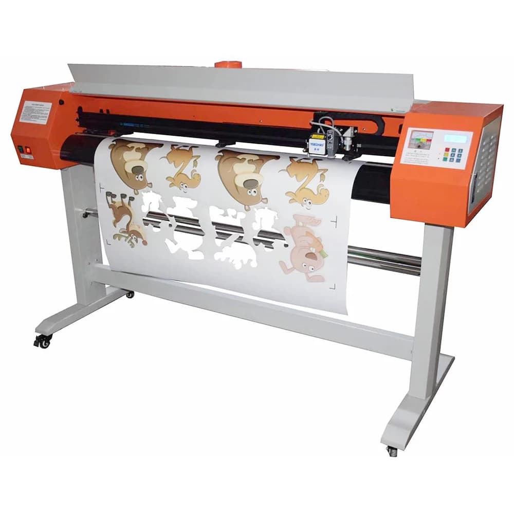 High quality scrolling photo laser cutter plotter automatic signal master vinyl cutting plotter