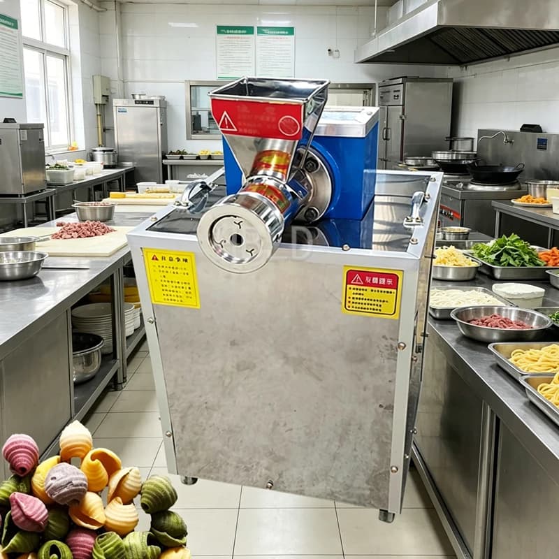 Energy-Saving Commercial Automatic Pasta Making Machine Multi-Function Macaroni Maker for Business Use