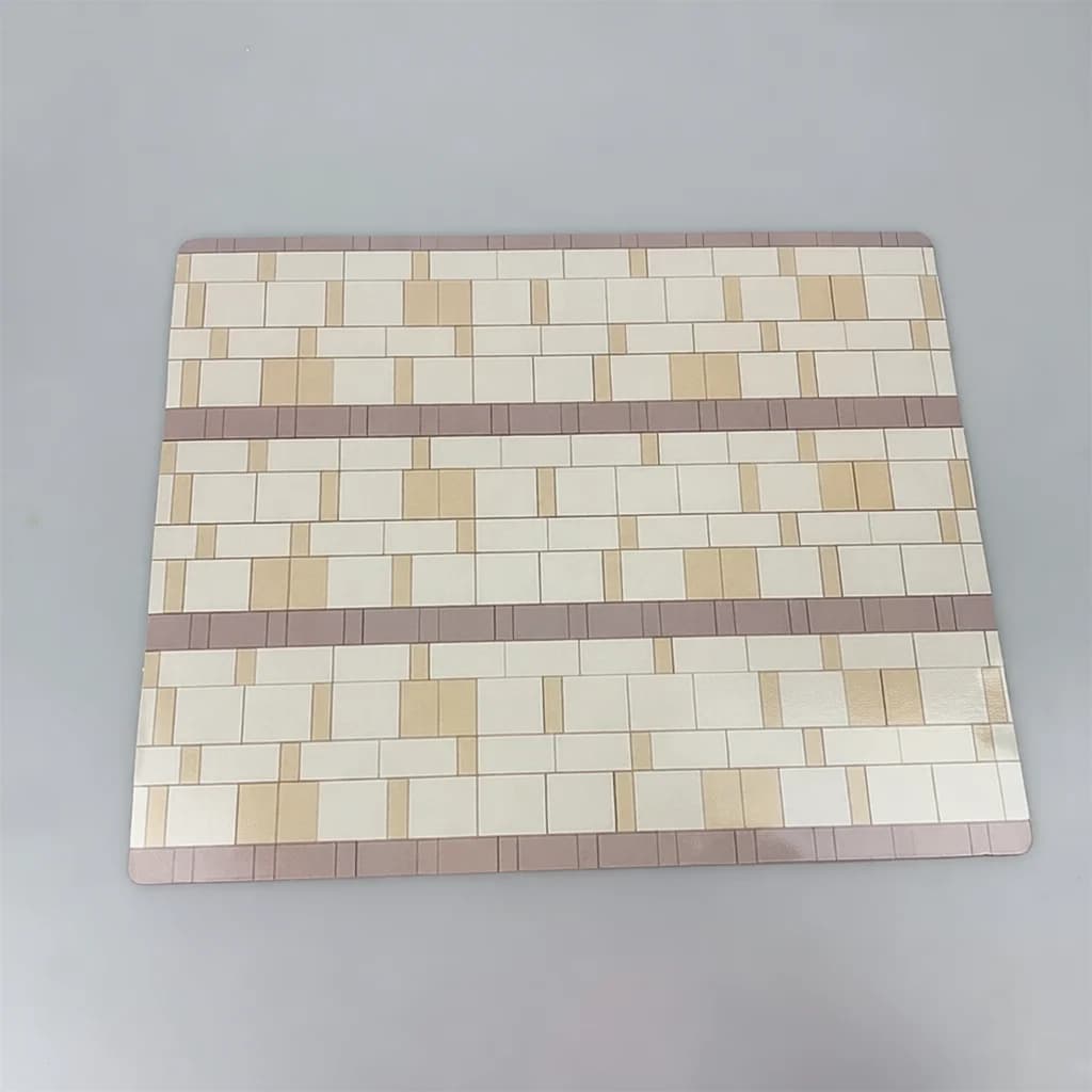 Miniature Plastic Bricks Building Blocks DIY Construction Model Parts Kids Handmade Masonry Sets Architecture Wall Units
