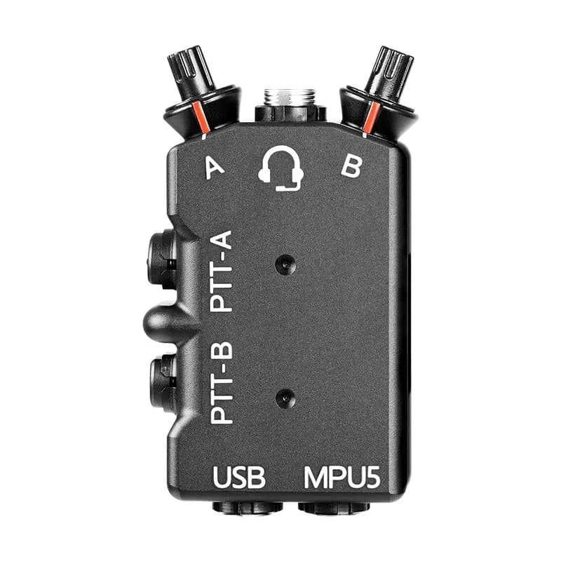 Cuffie tattiche walkie-talkie FCS MPU5 in metallo CNC raffinato con PTT a doppio passaggio