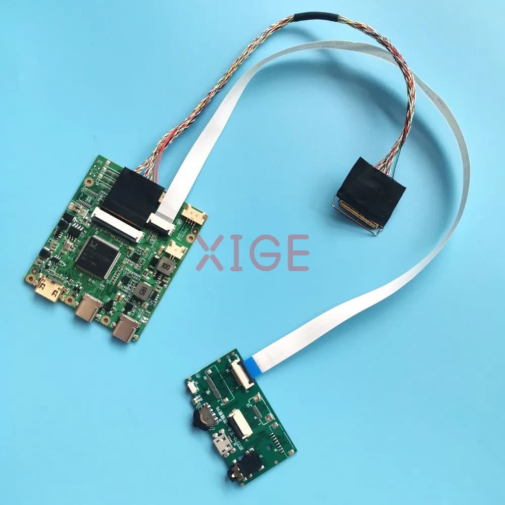 Kit FAI DA TE Per LP156WF4-SLB1/SLB6/SLBA/SLC1 40Pin LVDS 1920x1080 15.6 "TIPPE-C Schermo Del Computer Portatile USB-C Mini-HDMI Scheda Controller Driver