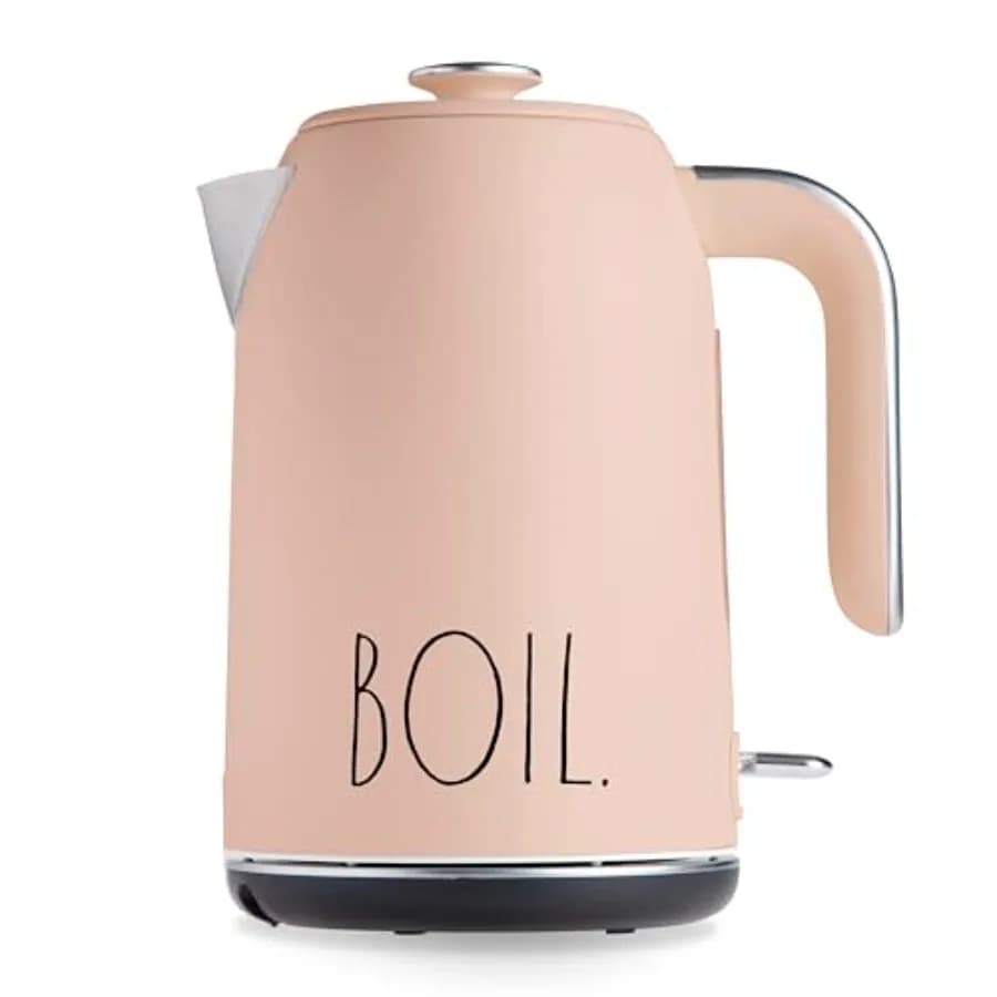 Stainless Steel Electric Kettle with Swivel Base, Automatic Shutdown and Protection Against Dry Eboiling, Easy to Use