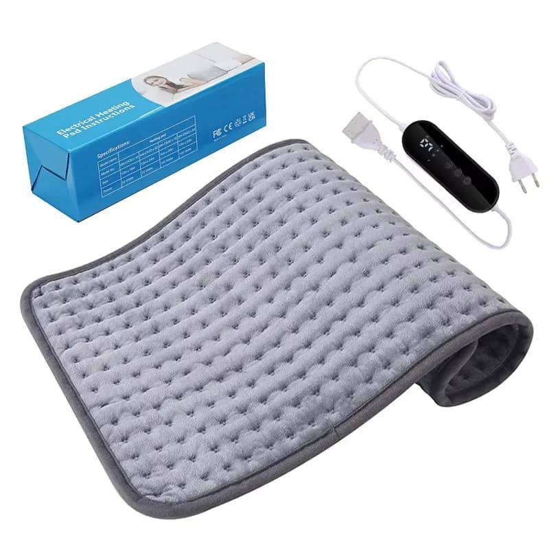 Lavabile Elettrico Schiena Spalla Collo Riscaldamento Coperta Coperta Automatico Fuori Riscaldamento Rilassante Tecnica Quilting Inverno