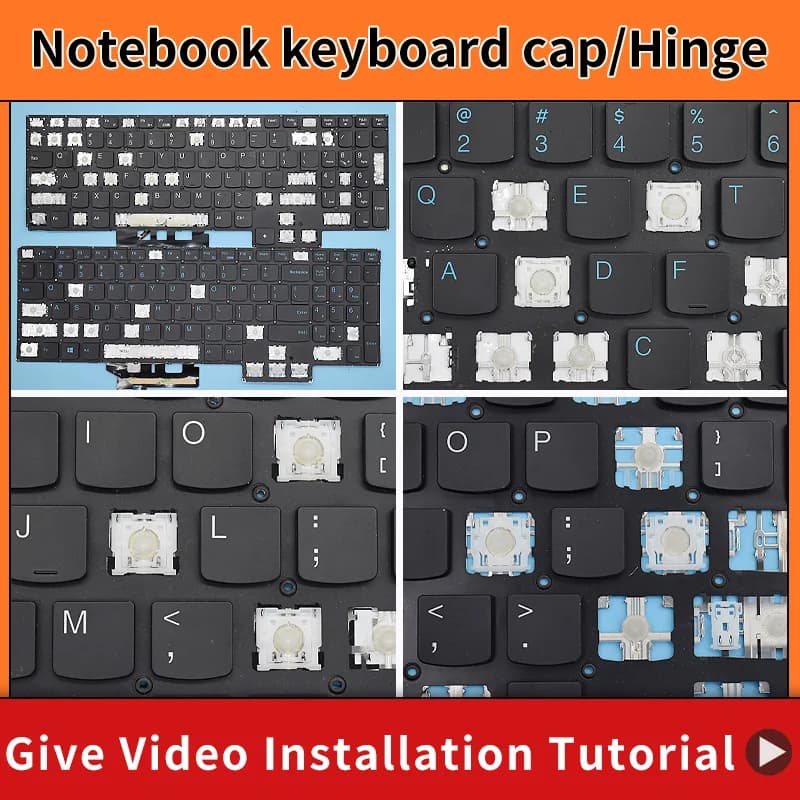 Sostituzione Keycap Chiave tappo Cerniera per Lenovo IdeaPad Gaming 3-15IMH05 3 15ARH05 15ACH GY530 GY550 GY570 R7000 Y7000 2020 Tastiera