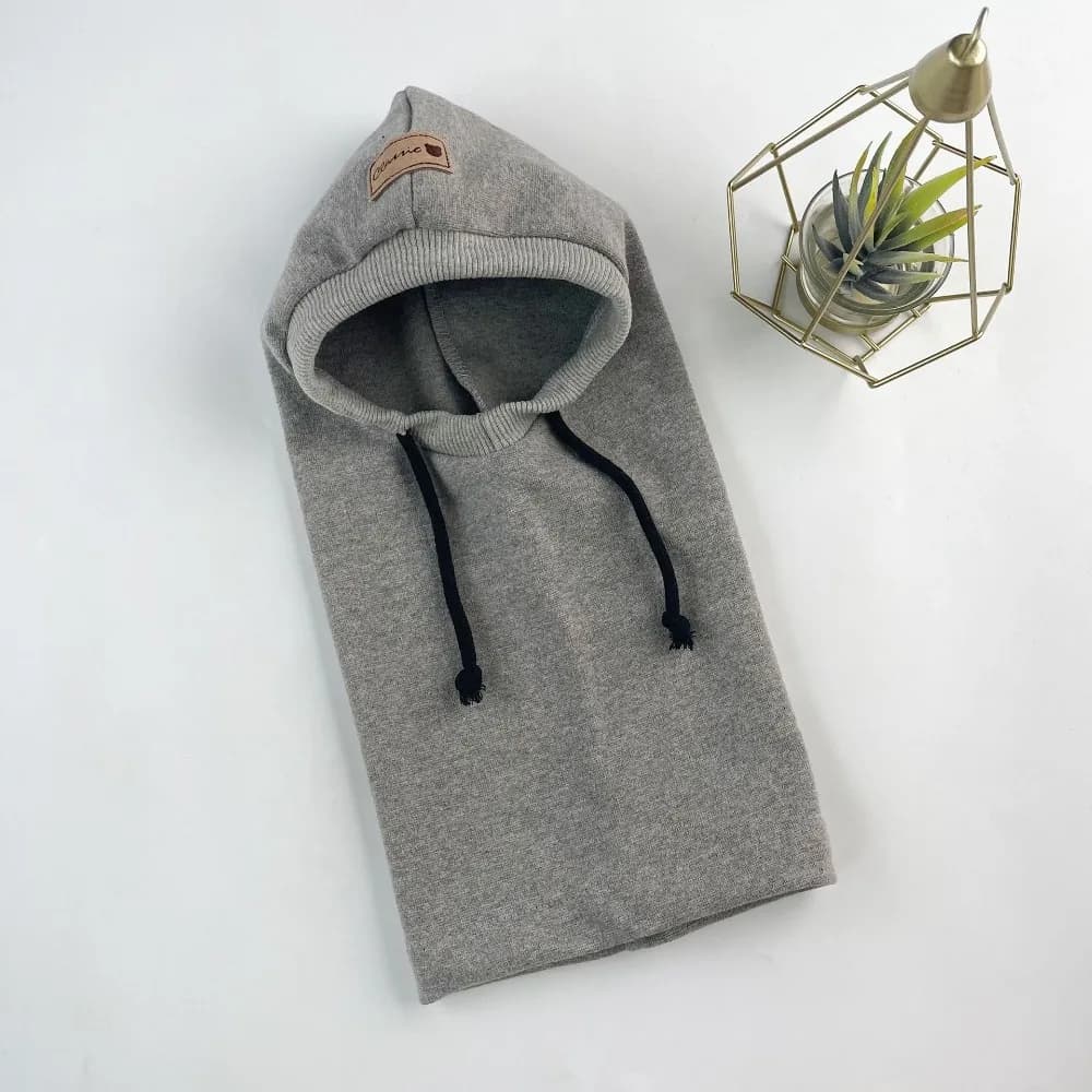 Paraorecchie calmanti per cani caldi Fascia elastica antirumore Cappello antivento per animali domestici Comodo paraorecchie per toelettatura per cani a prova di freddo