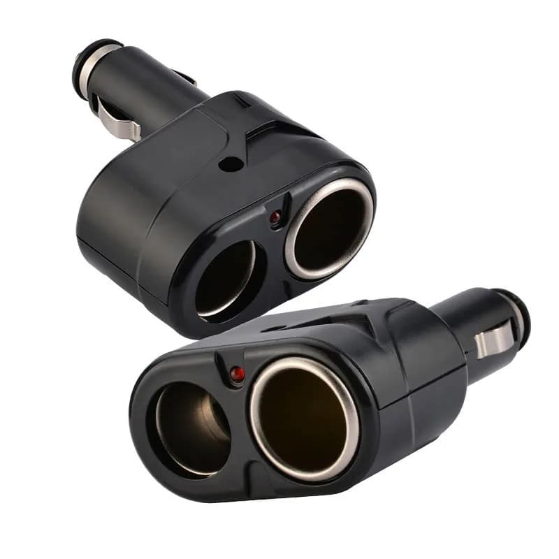 12V 24V Doppie prese accendisigari Caricabatteria per auto Splitter Accendisigari Splitter Doppio doppio adattatore Accessori auto