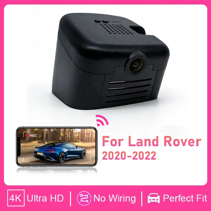 Dash Cam 4K UHD Plug and Play, Registratore per Auto con WIFI, DVR per Land Rover Discovery Sport 2020 2021 2022