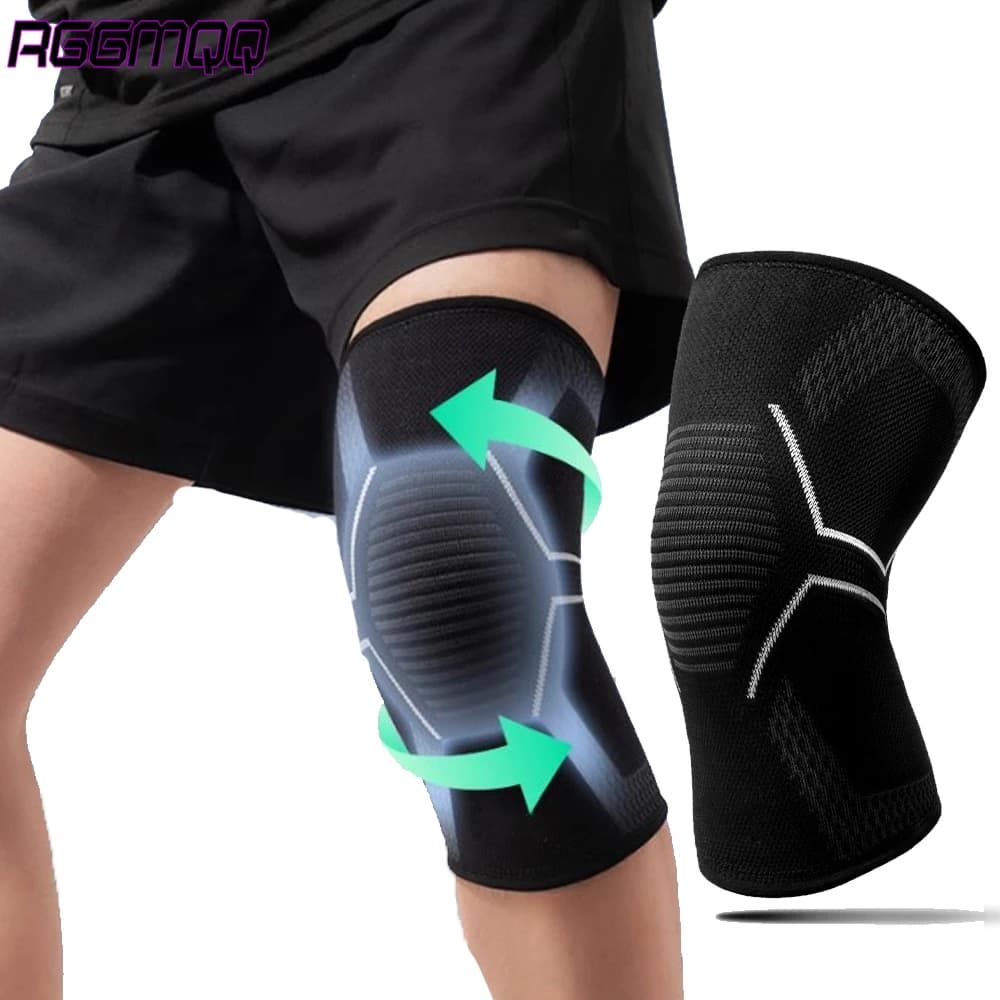 1 pezzo di ginocchiere per alleviare il dolore al ginocchio: supporto professionale per maniche di compressione per strappo di menisco, ACL, artrite, allenamento e sport