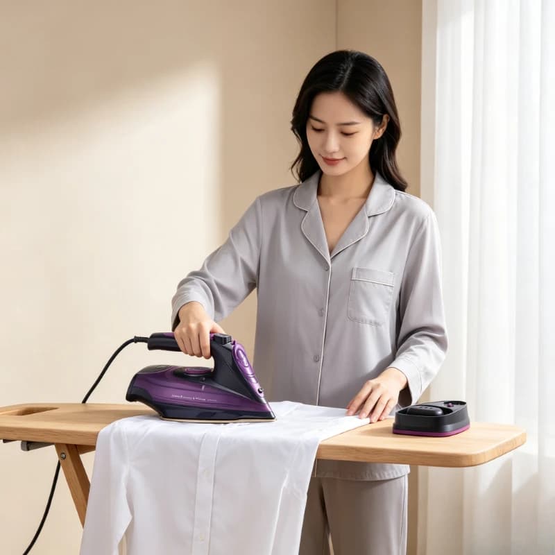 Portable Wireless Handheld Steam Iron – Cordless Clothes Steamer for Travel & Home USA, Spray Wrinkle Remover for All Fabrics