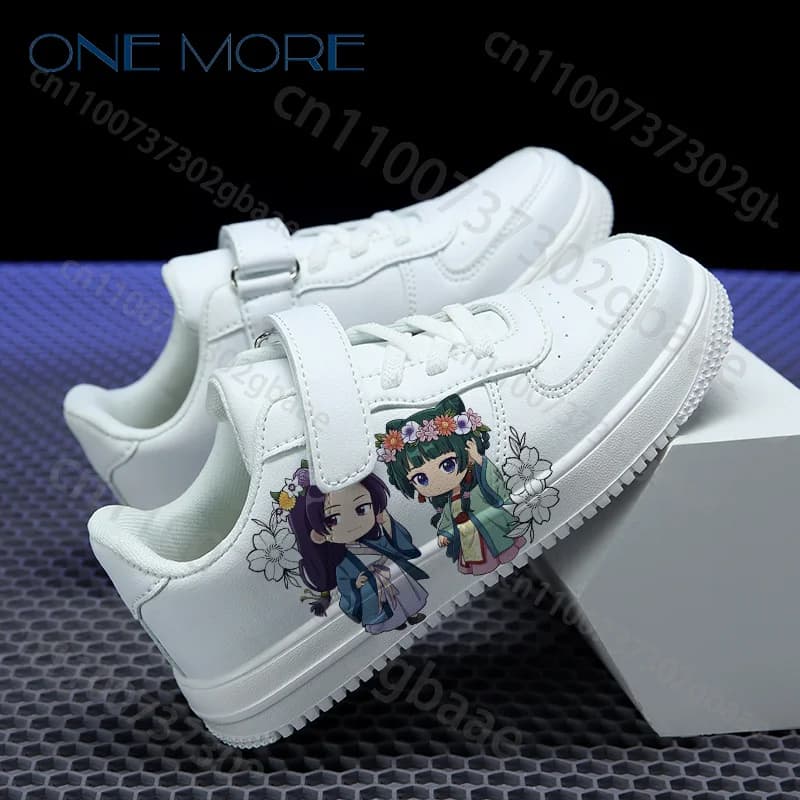 New Model Kawaii Girls Apothecary Diaries Kids Printing Fashion Sneakers Unisex Durable Hiking Boots Outdoor Activities