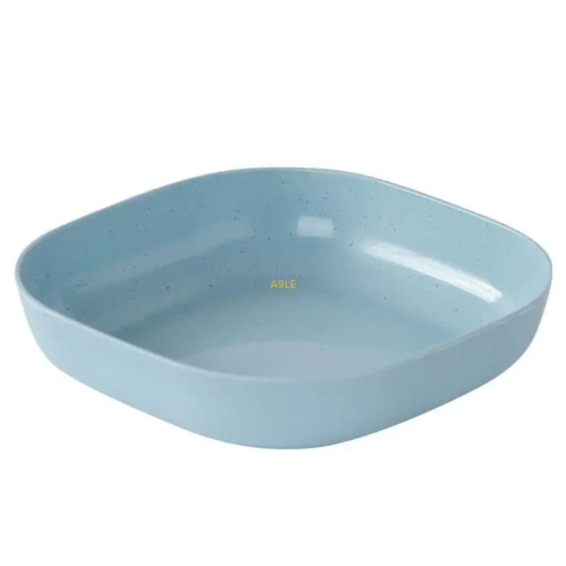 Wheat straw plate Plastic plate without grace