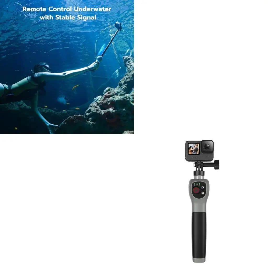 A3PD Selfie Auction with Short Extension Adjustable Compact Handle Waterproof