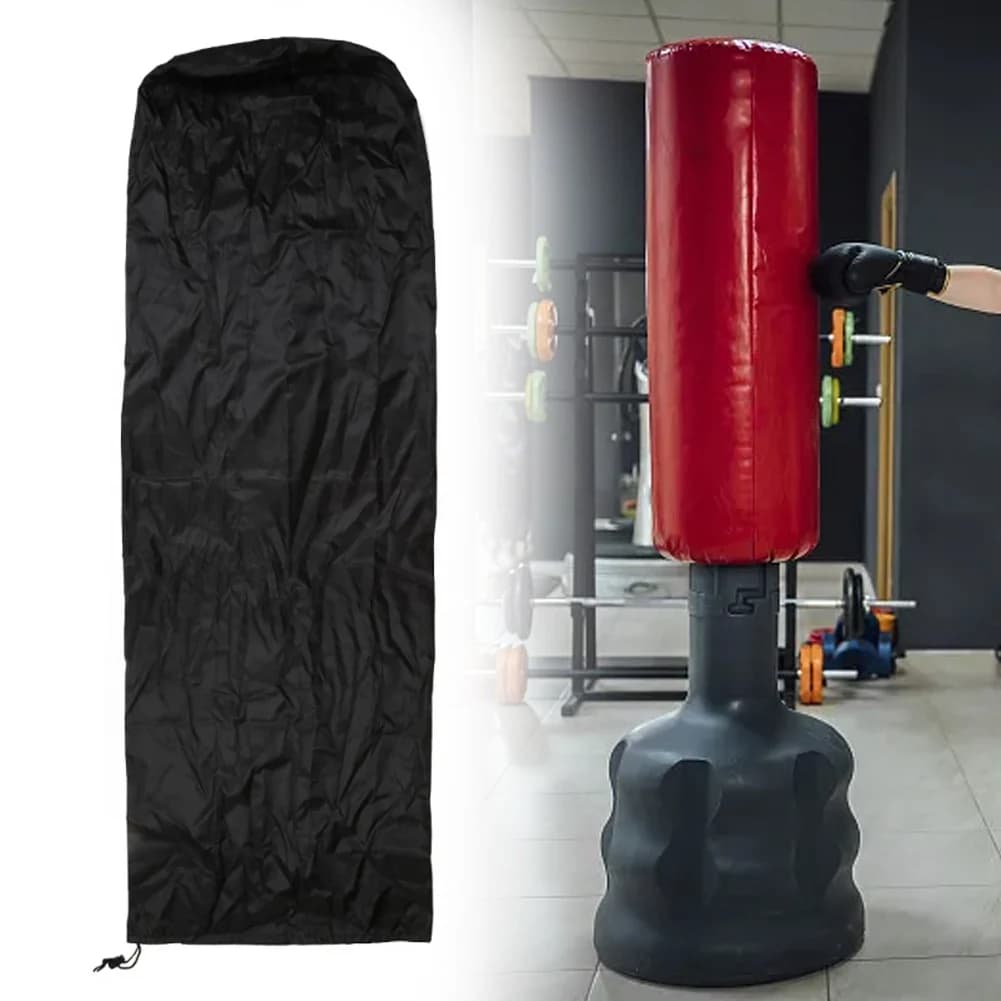 Anti-dust and waterproof cover for Boxing Bag, Black Protective Housing for Boxing Equipment