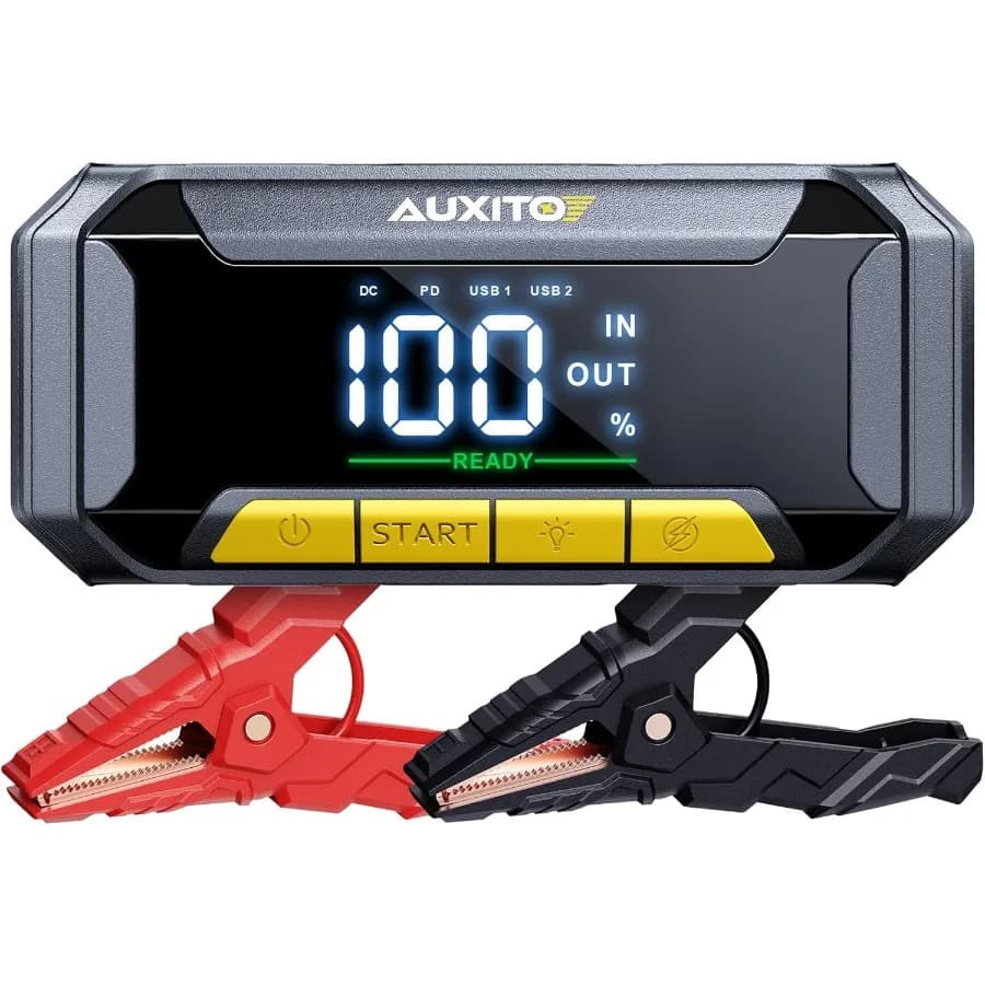 Batteria per auto 8000A Avviatore di emergenza Boost Force Start Funzione Scatola di salto 60W Ricarica rapida Uscita CC 160W Starte di salto portatile