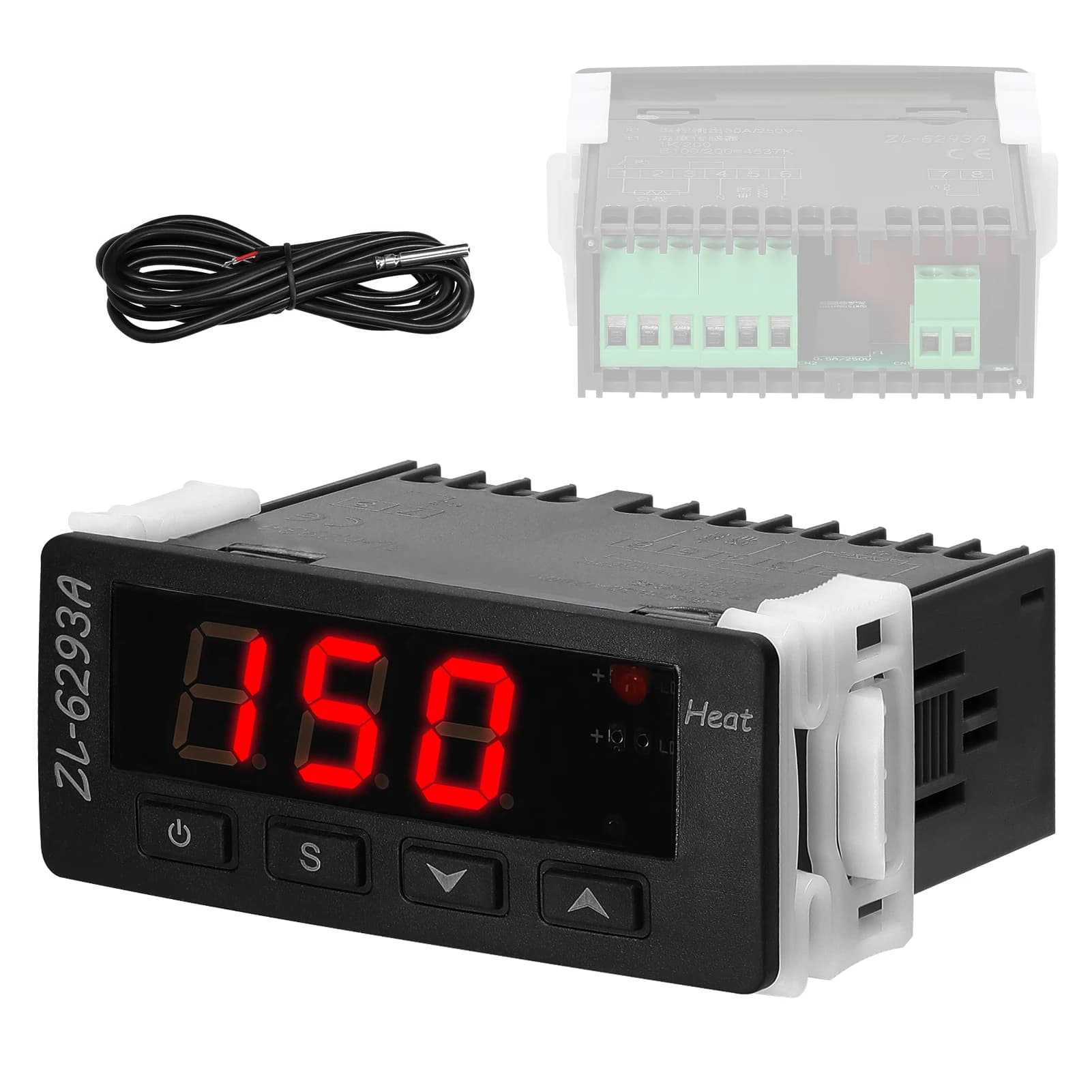 ZL-6293A regolatore di temperatura intelligente Controller di piastre riscaldanti in gomma siliconica regolatori di temperatura del termostato digitale
