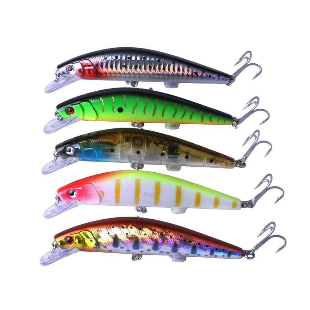 USB Charging Fishing Lure Artificial Simulation Bait Bass Fishing Lures High Strength Hooks Rechargeable Gear Mi112 Pattern