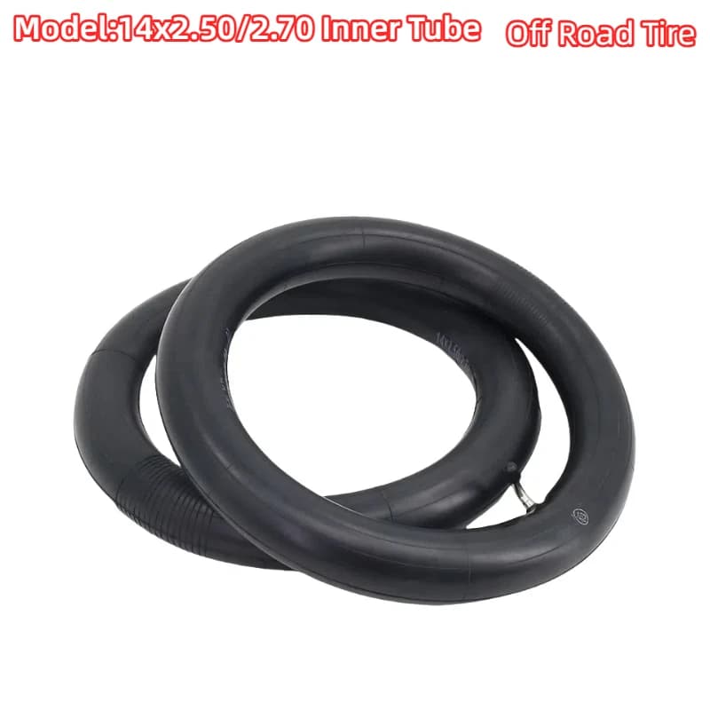 2pcs CST 14x2.50/2.70 Inner Tube for 14 Inch Bicycle, E-bike, and Tricycle Wheel Tires
