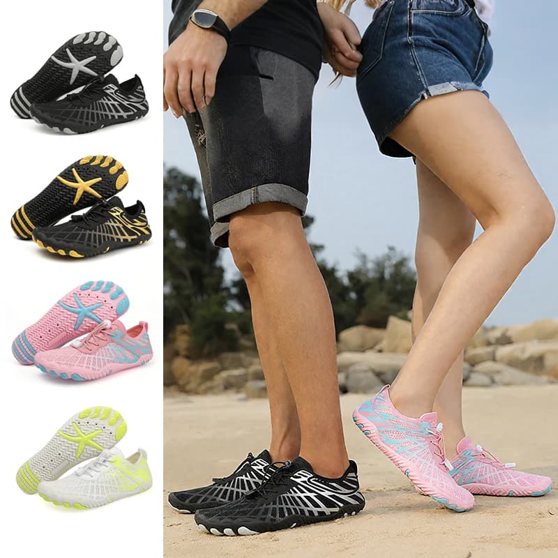 Quick Drying Beach Shoes Sea Trampolieri Nuoto Snorkeling Shoes Trekking Shoes for Outdoor Flow Unisex