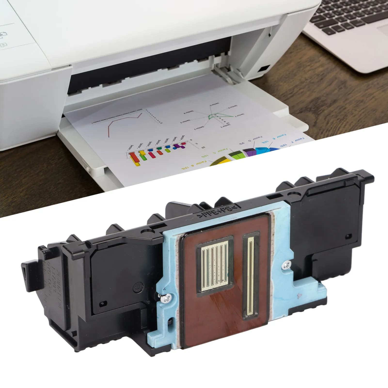 Testina di stampa a colori di facile utilizzo, parti di ricambio per testina di stampa con rigoroso controllo della qualità per MX721, IX6840, MX925, MX725