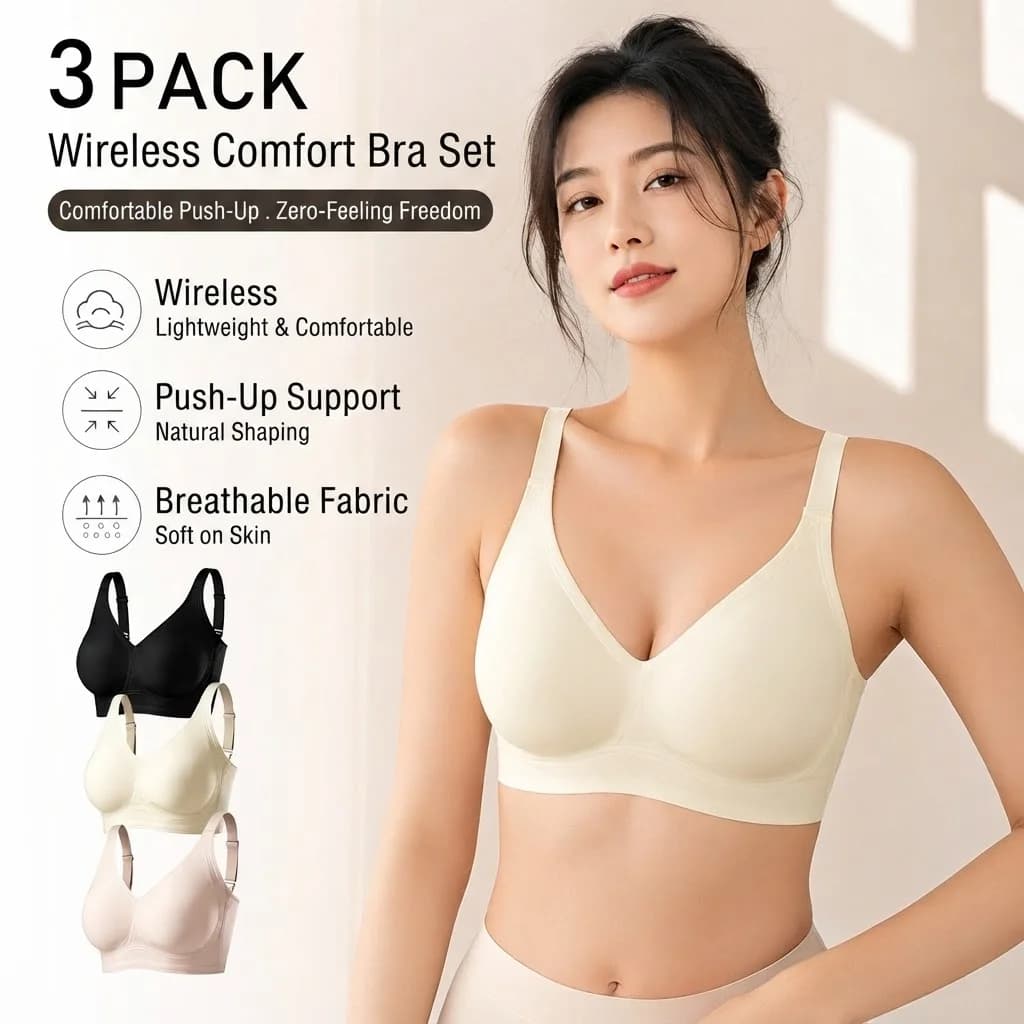 Plus Size Push Up Jelly Bra Seamless No Underwire Bras Full Coverage Brassiere Hide Back Fat Tshirt Bras Comfort Daily Bralette