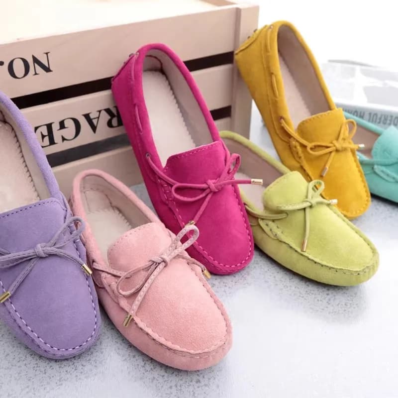 Moda Donna Scarpe basse 2025 Mocassini Slip on Scarpe basse Donna Appartamenti casual Scarpe comode da donna Selezione multi colore