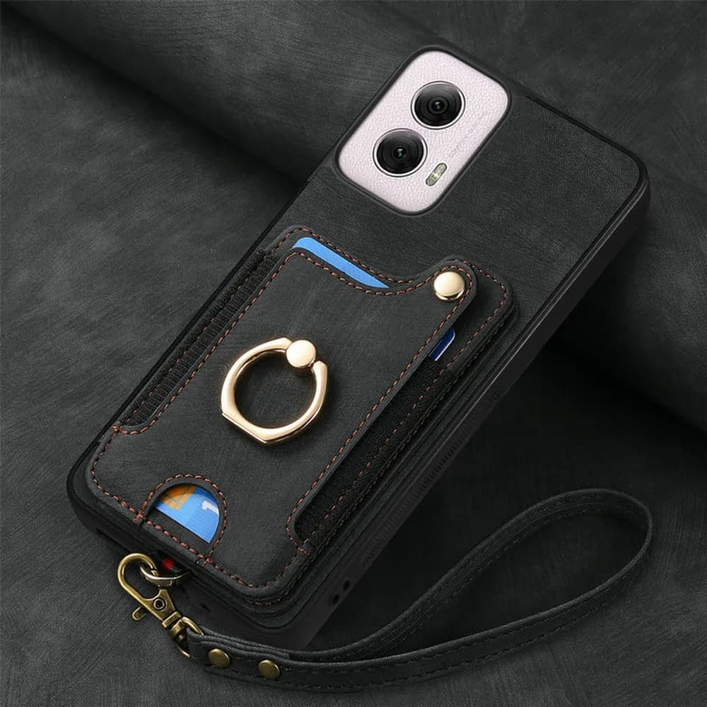 Custodia a portafoglio in pelle con blocco RFID per Motorola G56 G66Y G66J G96 5G 2025 Magnete Cover posteriore Moto G96 G 96 G66Y G66J G56 Funda