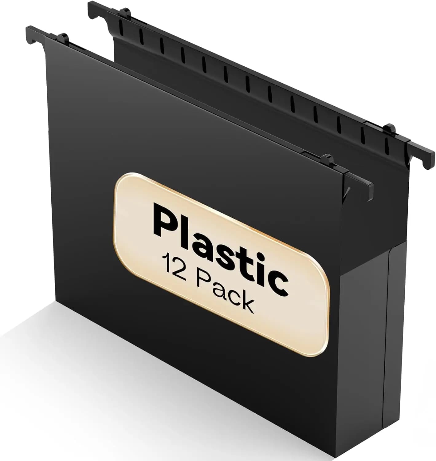 Cartelle Espandibili in Plastica Extra Capienti, Formato Letter, Confezione da 12, Rinforzate, Resistenti, Espandibili 2 Pollici