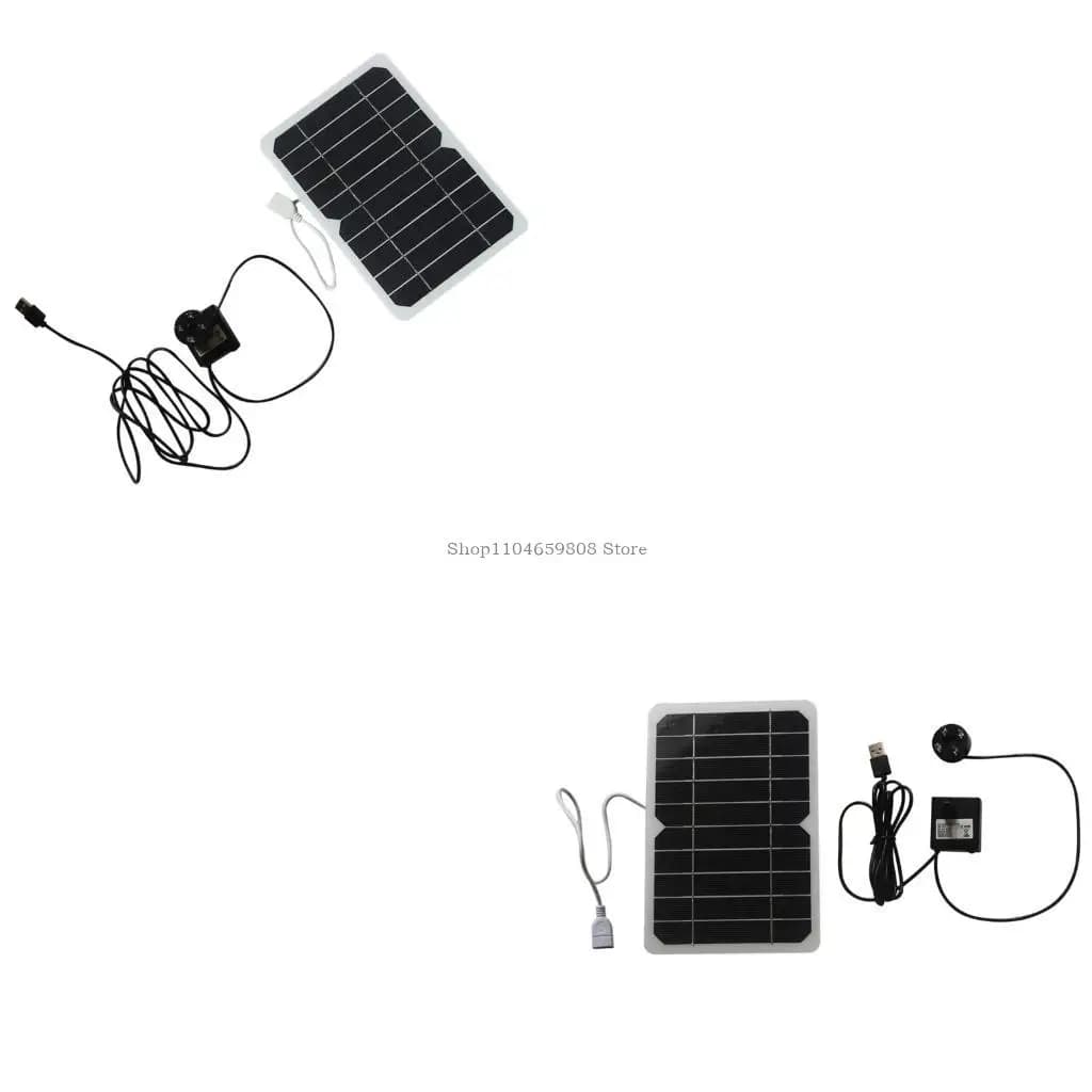 Pompa per fontane da esterno energia solare con 6 ugelli per decorazione del laghetto da giardino e circolazione