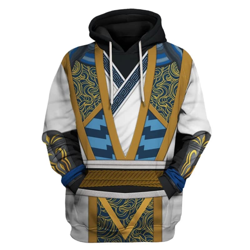 Mortal Kombat Mk Graphic felpa con cappuccio uomo abbigliamento 3D Print Raiden XI Costume felpe con cappuccio donna Harajuku Fashion y2k Pullover con cappuccio