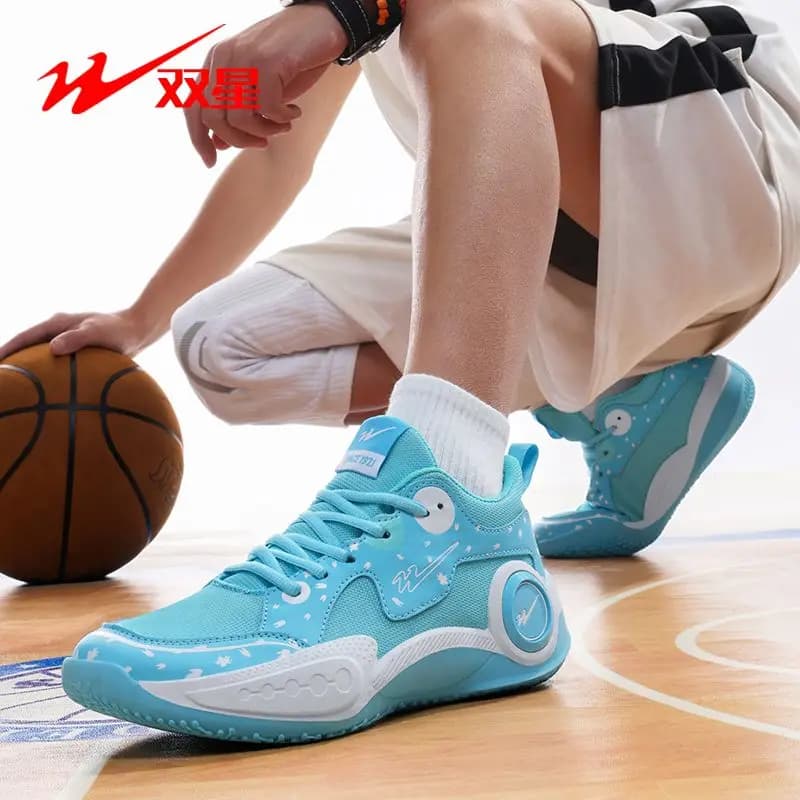 Scarpe sportive casual alte da uomo per adolescenti, sneakers da basket antiscivolo, resistenti all'usura, traspiranti e leggere